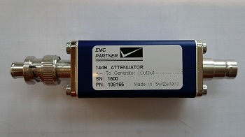 Аттенюатор 14 дБ для MIL3-10K10M, CS116-10K10M