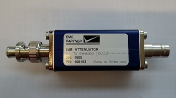 Аттенюатор 6 дБ для MIL3-10K10M, CS116-10K10M